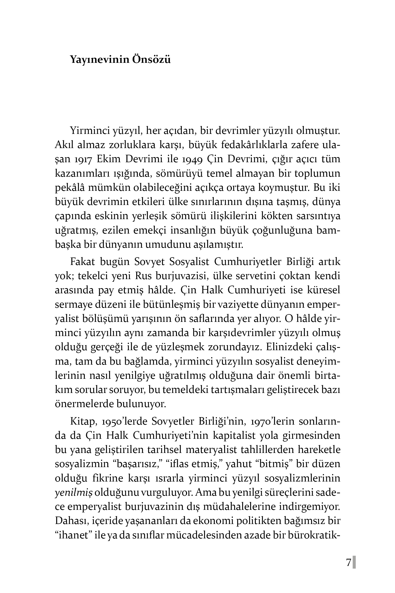 Sosyalizm Nasıl Yenildi? - Thumbnail 3